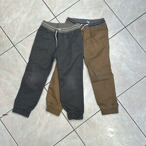 Boys' Stretch Woven Jogger Pull-On Pants - Cat & Jack™. 2 pairs!